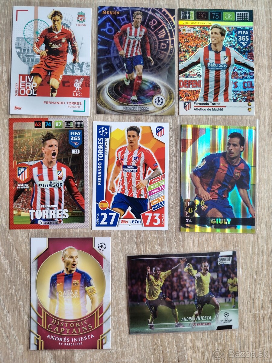 Futbalové kartičky - legendy - 7