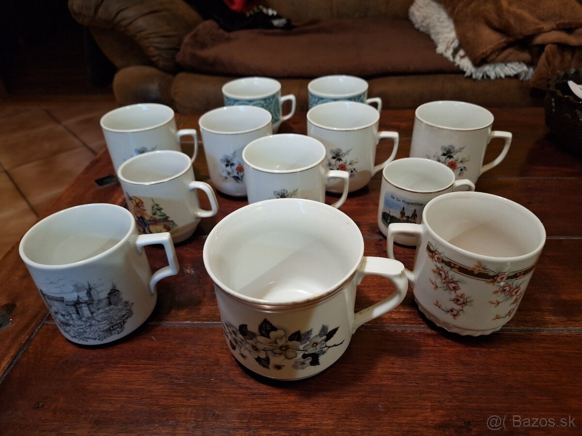 Retro šálky Československo - 7