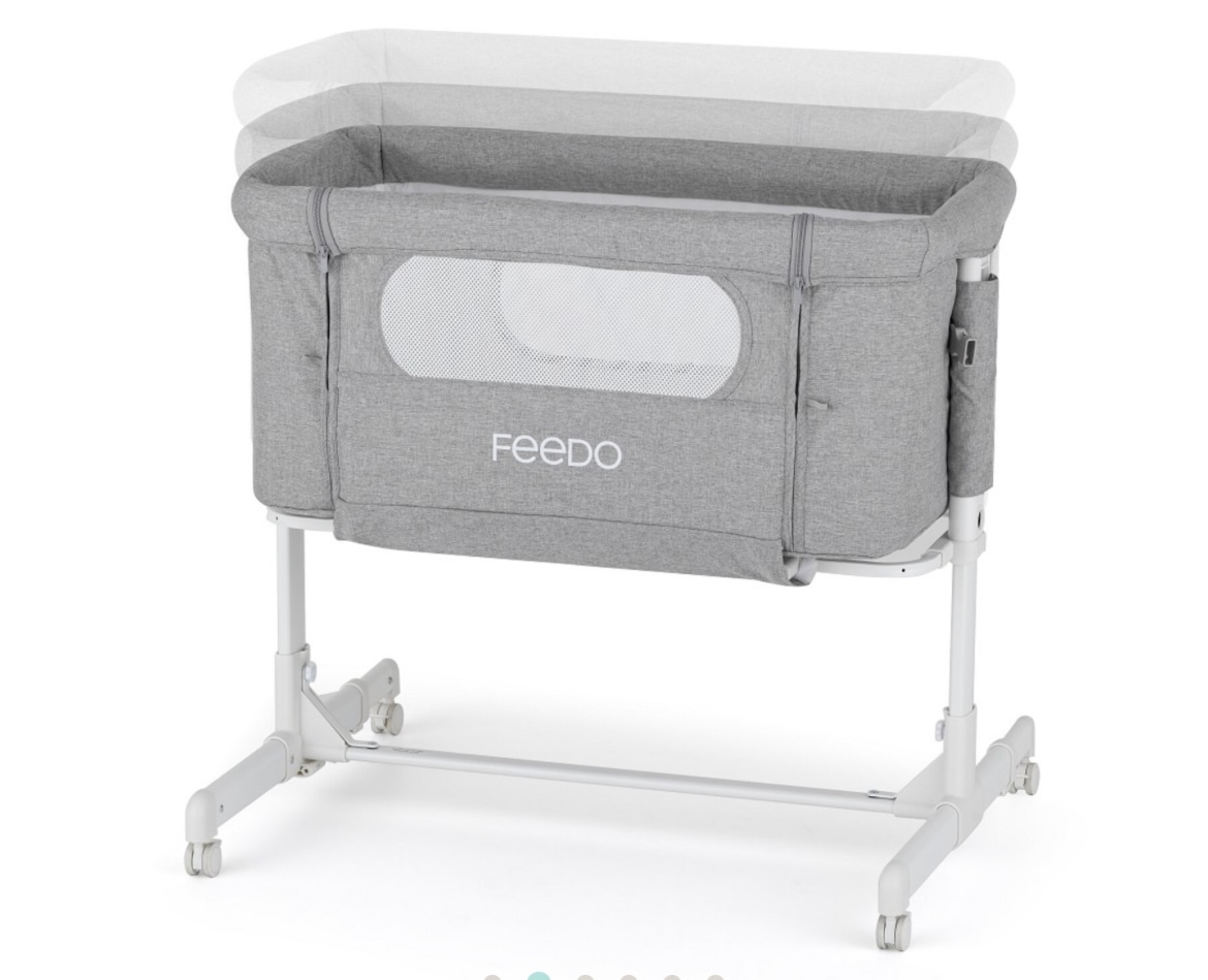 Detská postieľka na kolieskach - 7