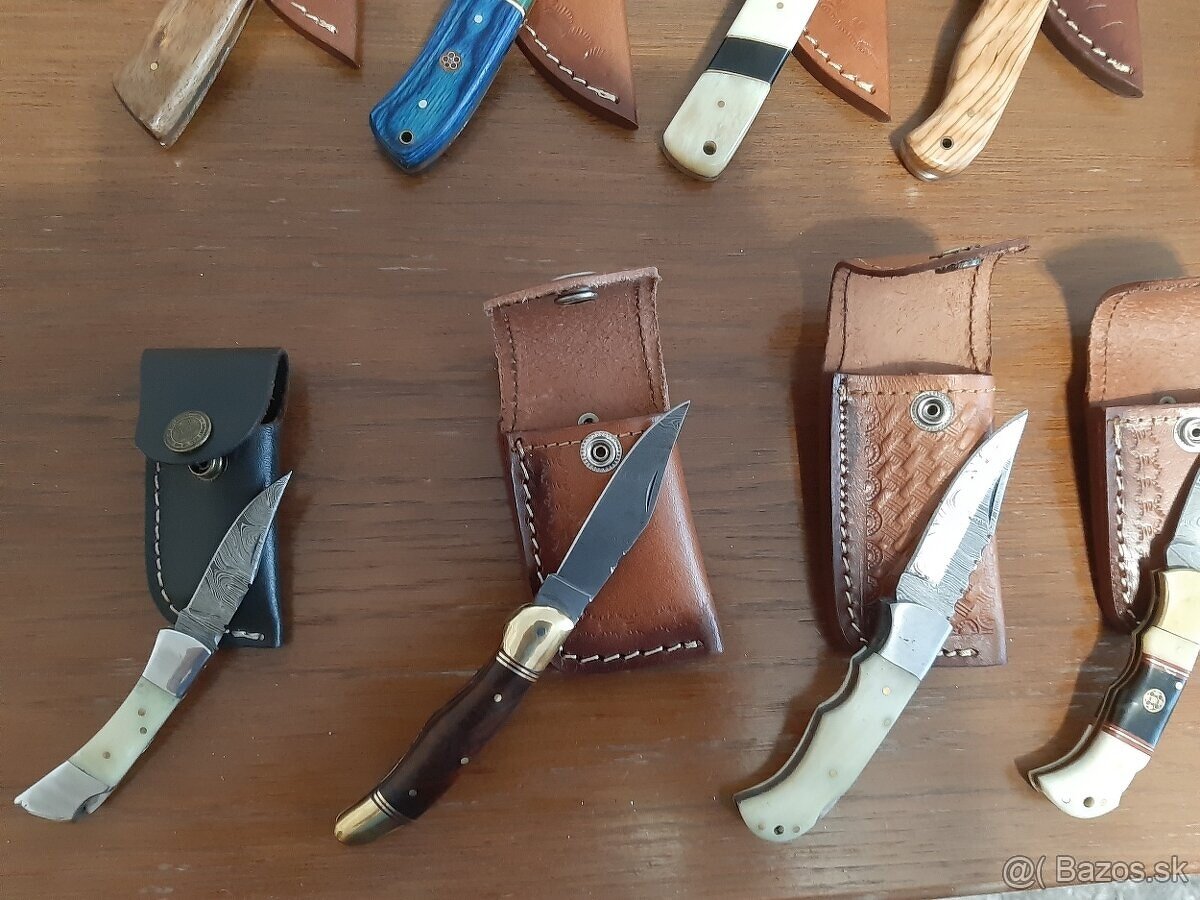 Damaškový lovecky nôž, dýka. - 7