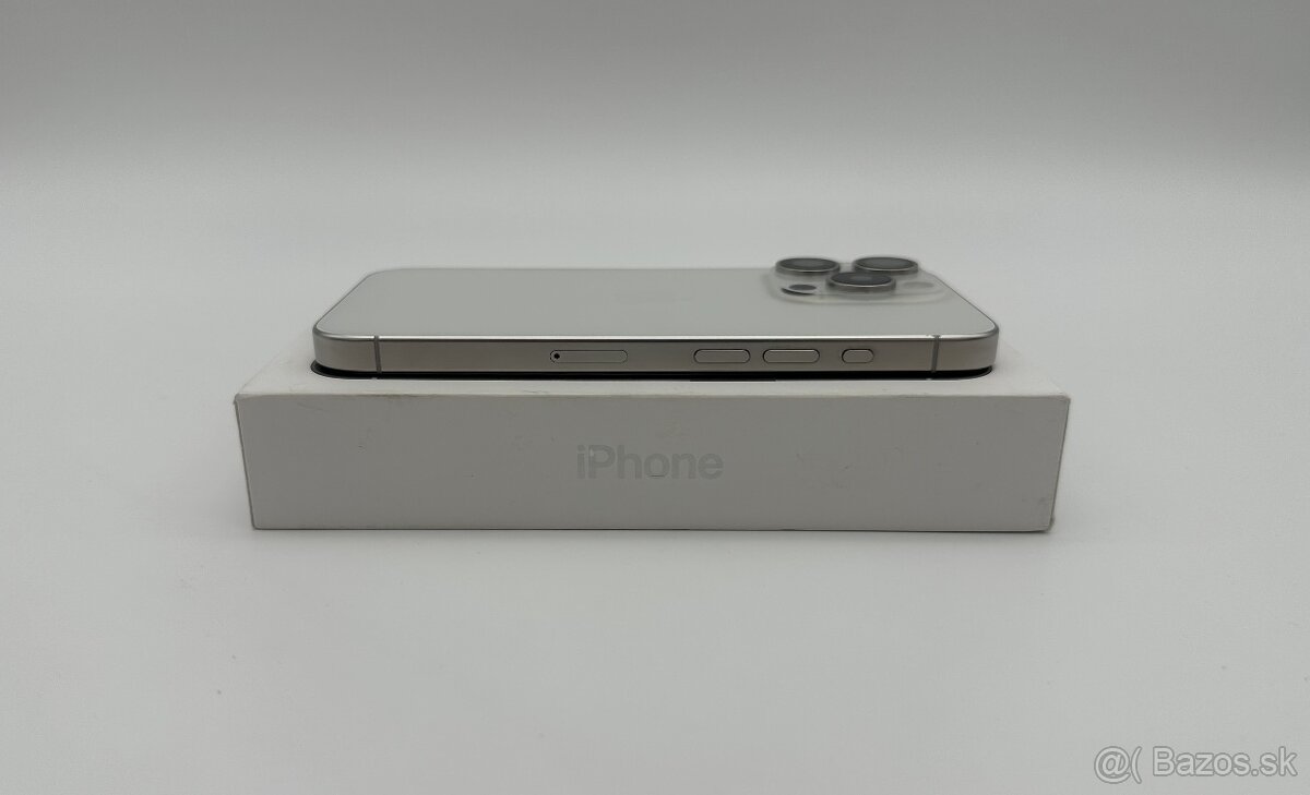 iPhone 15 Pro 128GB White Titanium + ZÁRUKA - 7