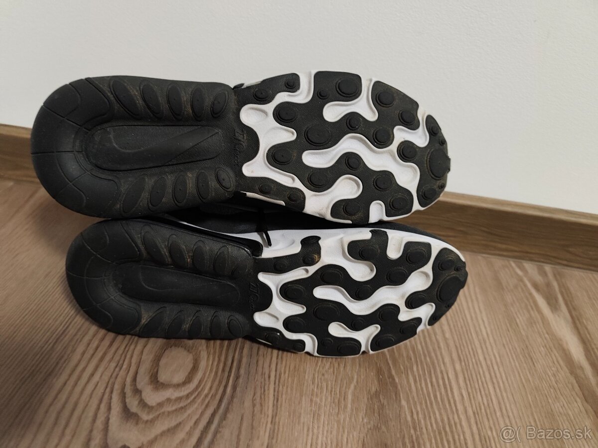 Nike Air Max 270 React 42 - čierne tenisky - 7