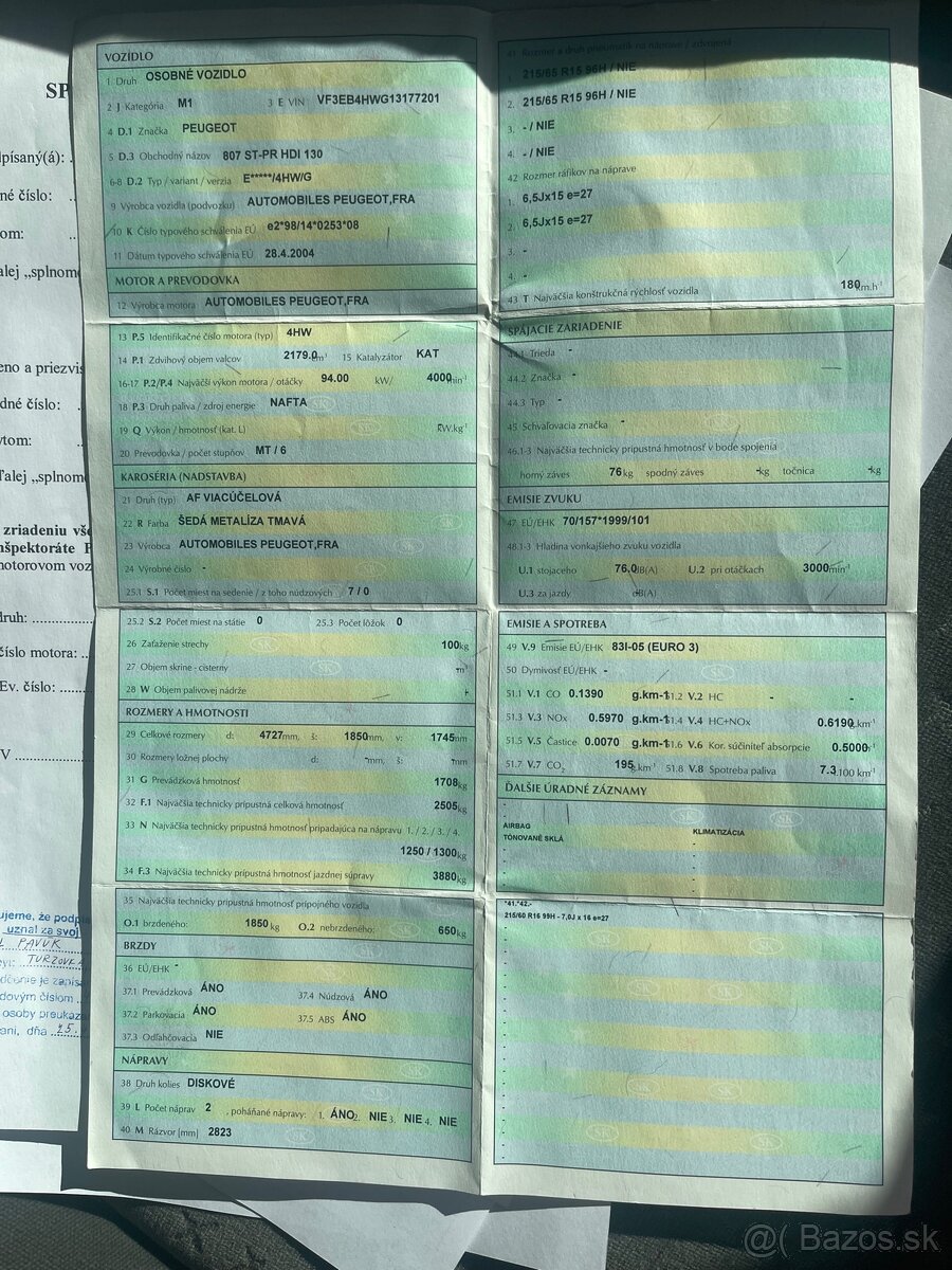 Peugeot 807 s novým turbom - 7