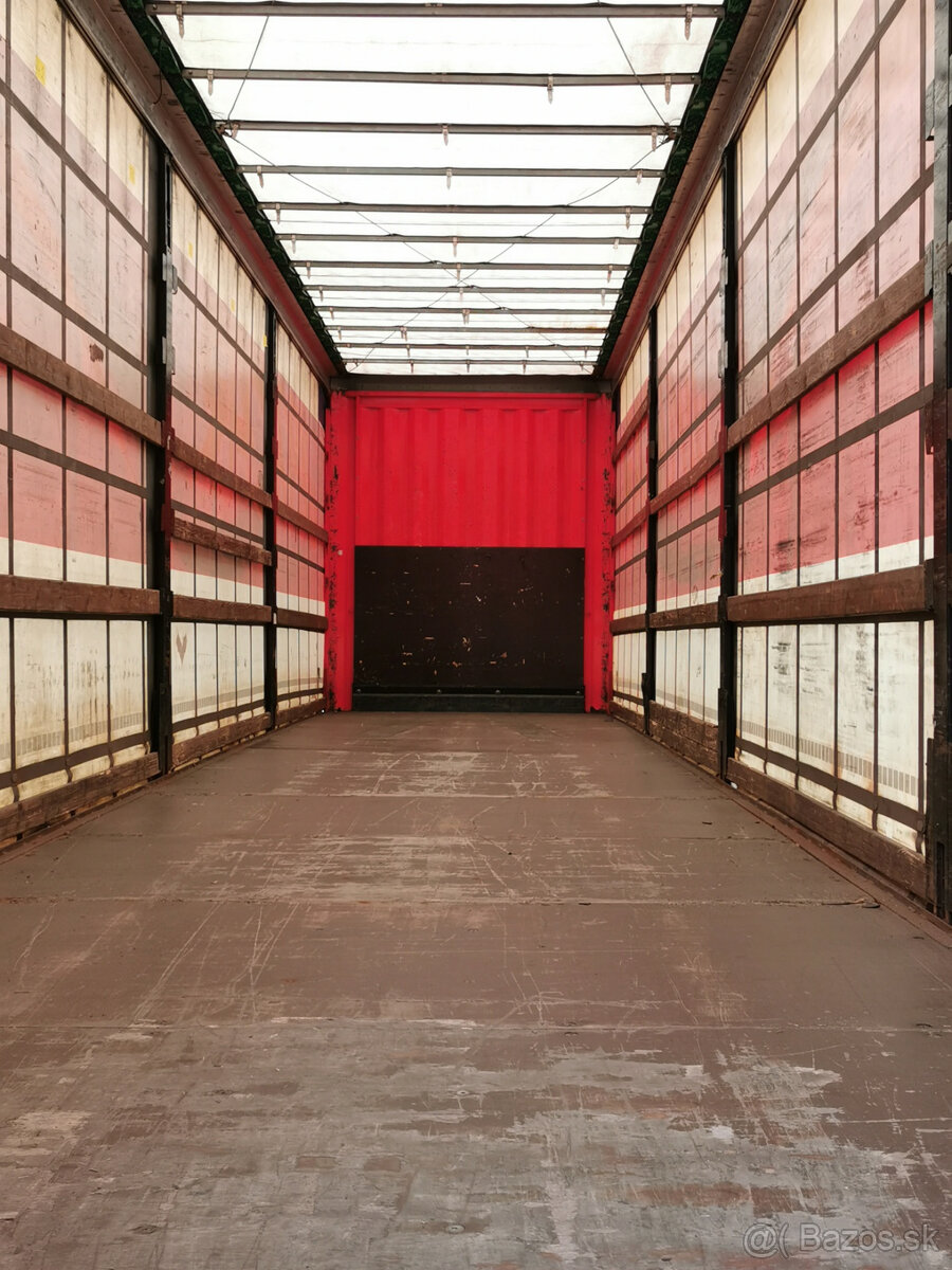 Prodám valníkový návěs KRONE SD low deck - 7