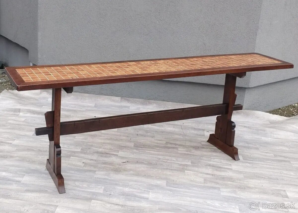 Stolík dlhý konzolový. - 7