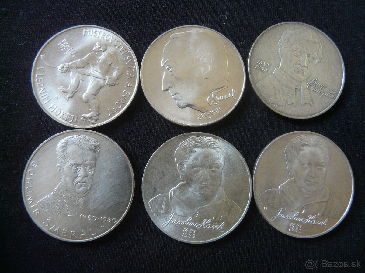 Československé pamätné strieborné mince - 7