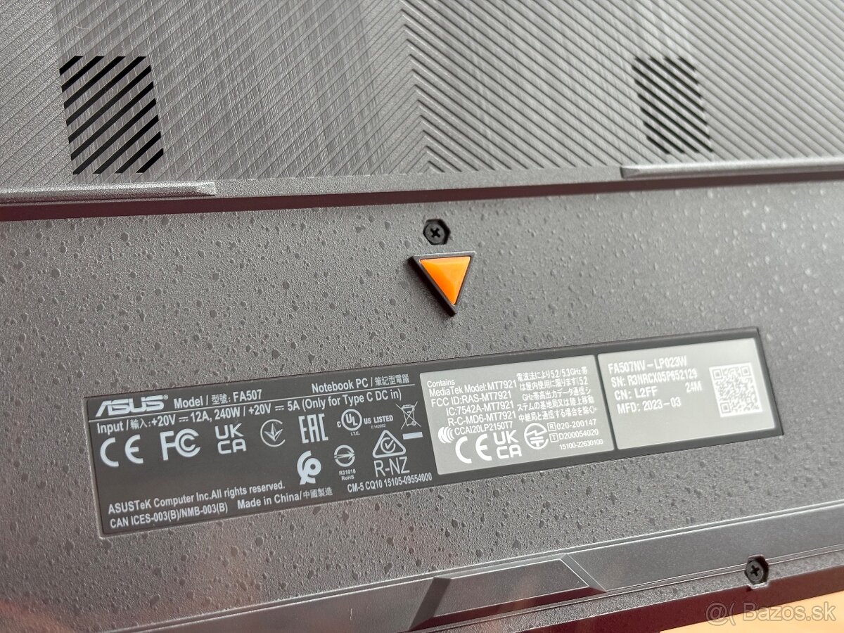 Asus TUF Gaming A15 16GB / 500GB - 7