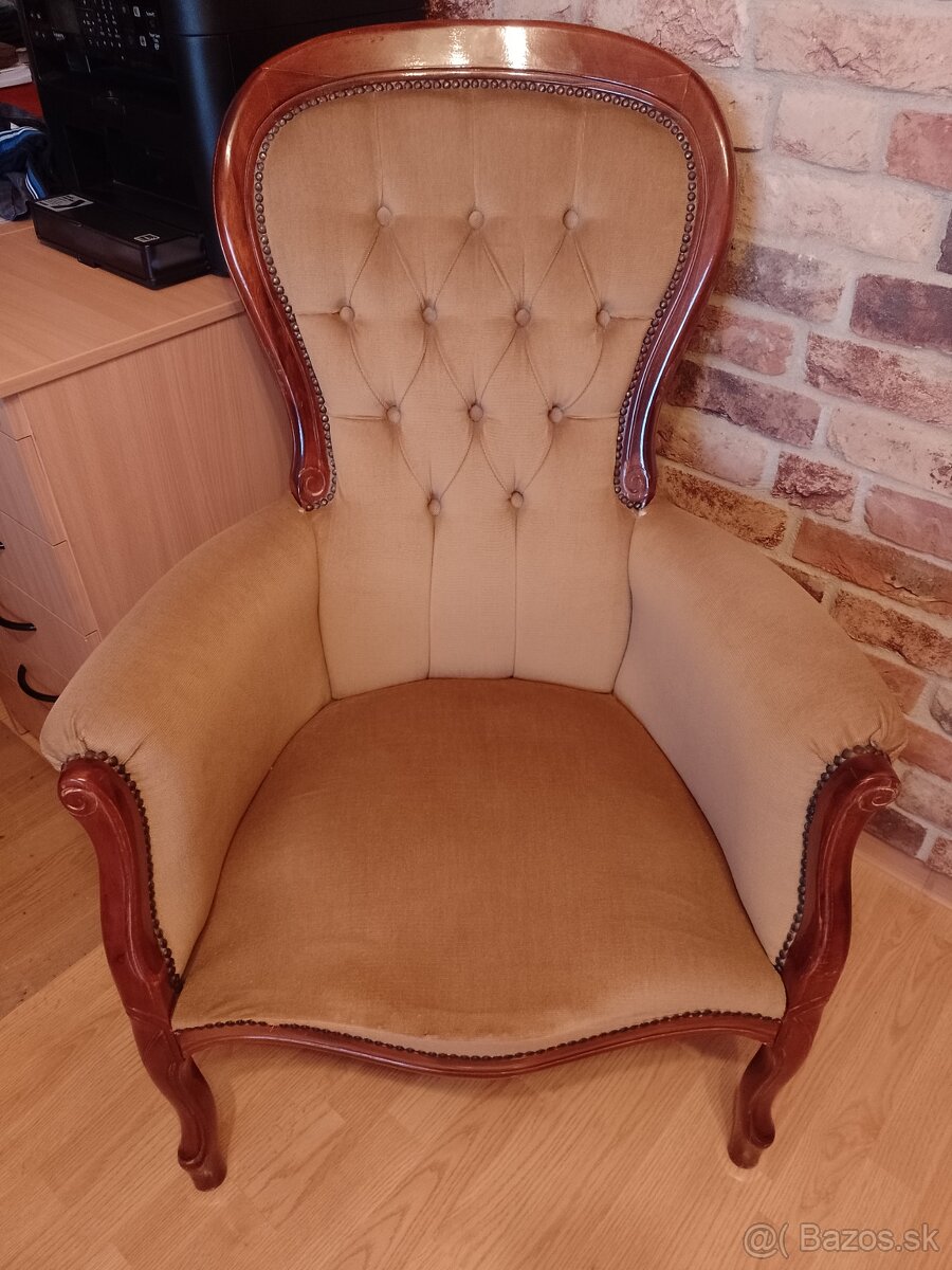 Predám Zámocké kreslá/stoličky - 7