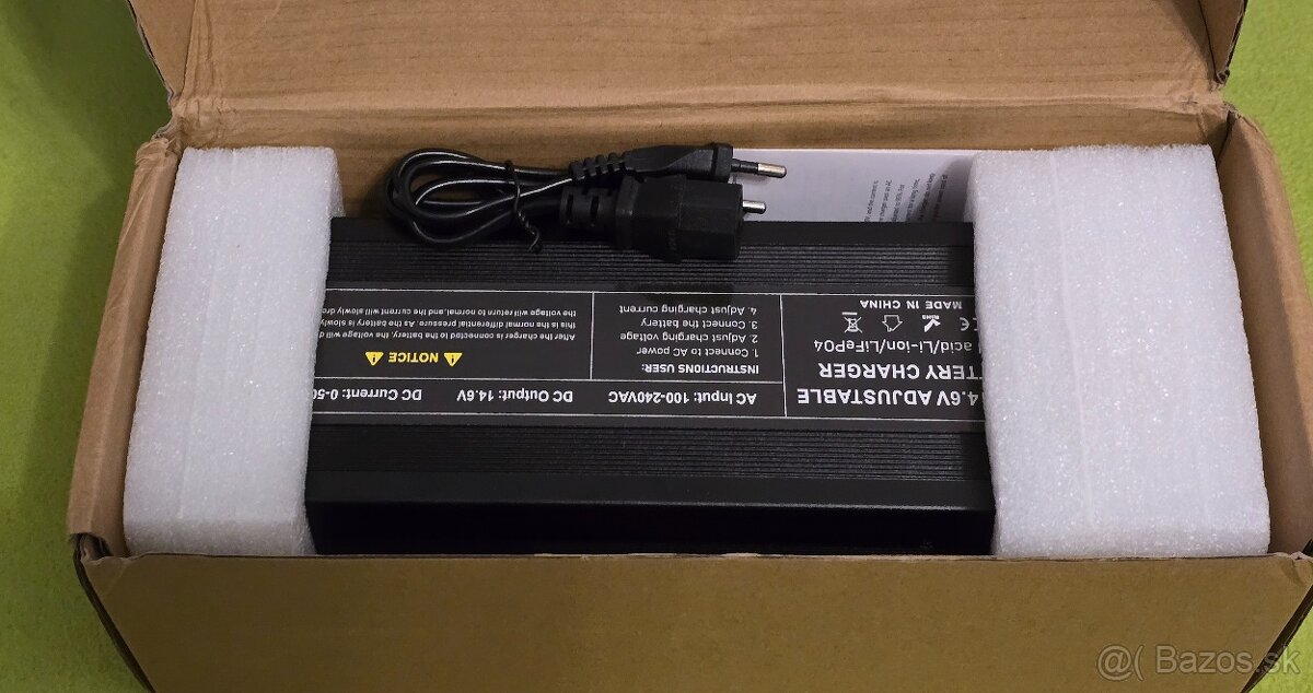 Nabíjačka batérií 14,6V - 50A vysokovýkonná Nová - 7