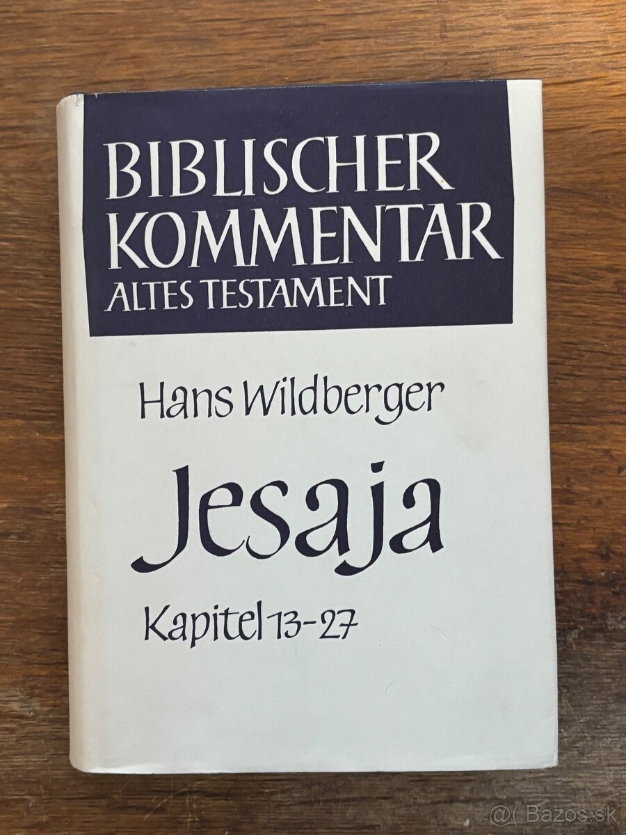 Knihy Biblický komentár Starého zákona: Izaiáš - 7