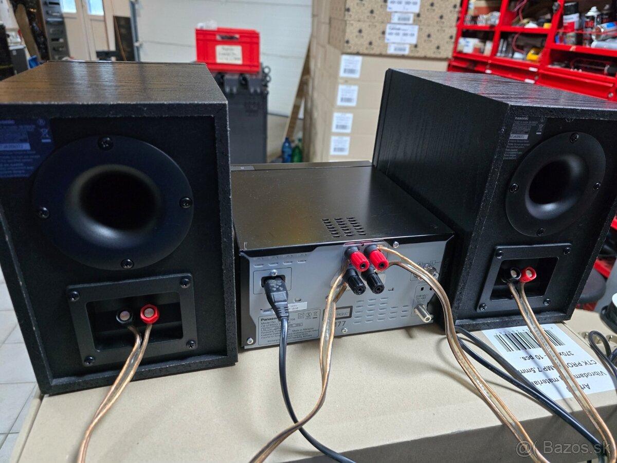 Panasonic SC-PMX70B mikrosystém - 7