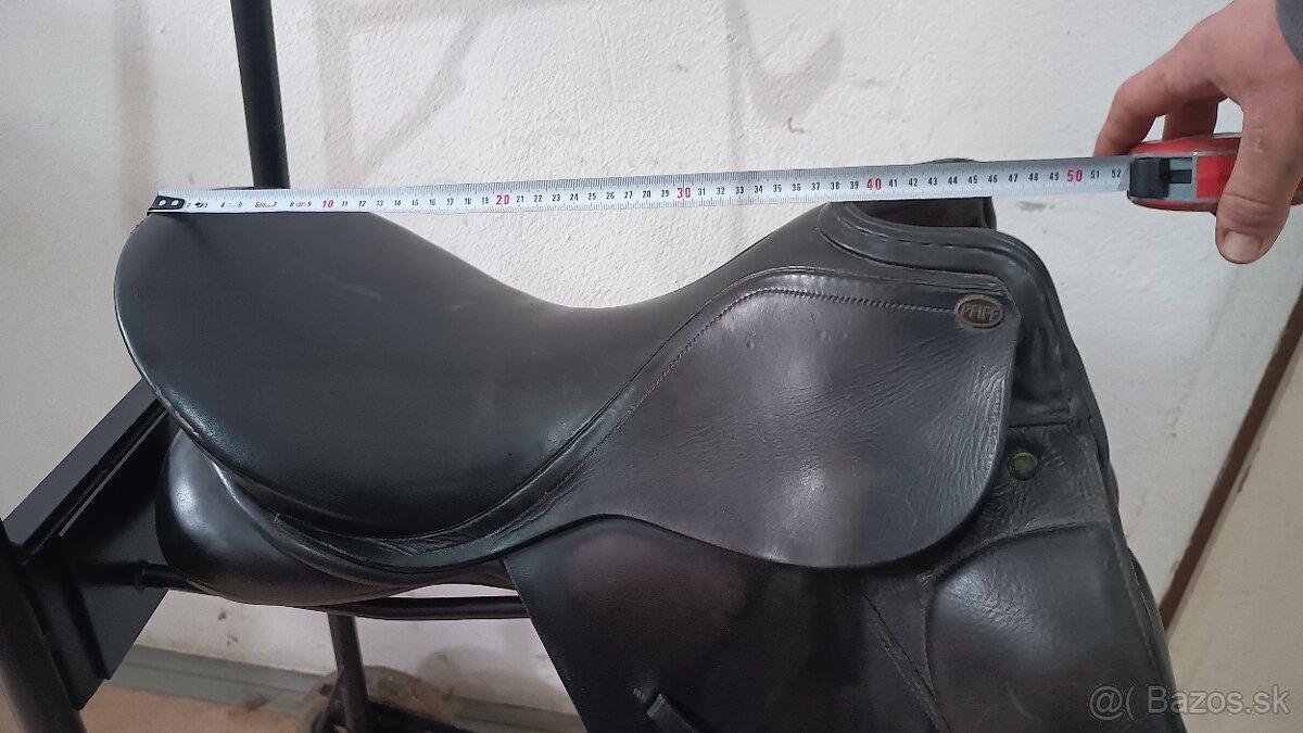Kvalitné kožené drezúrne sedlo PFIFF – 17,5" - 7