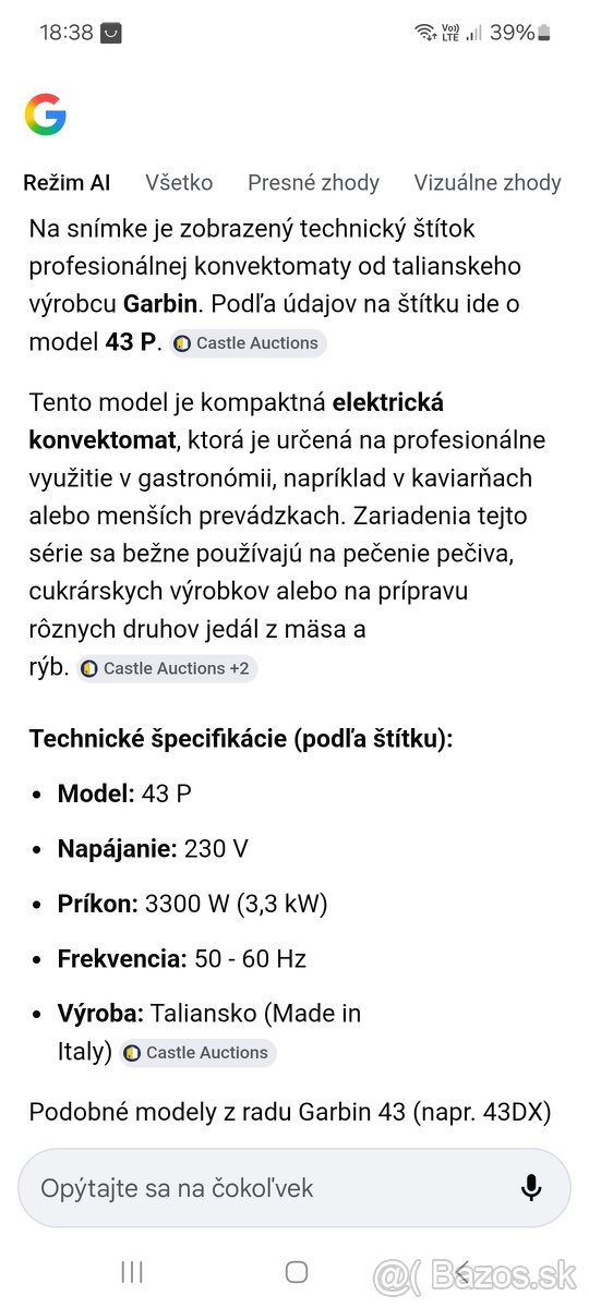 Konvekcna rura Garbin - 7