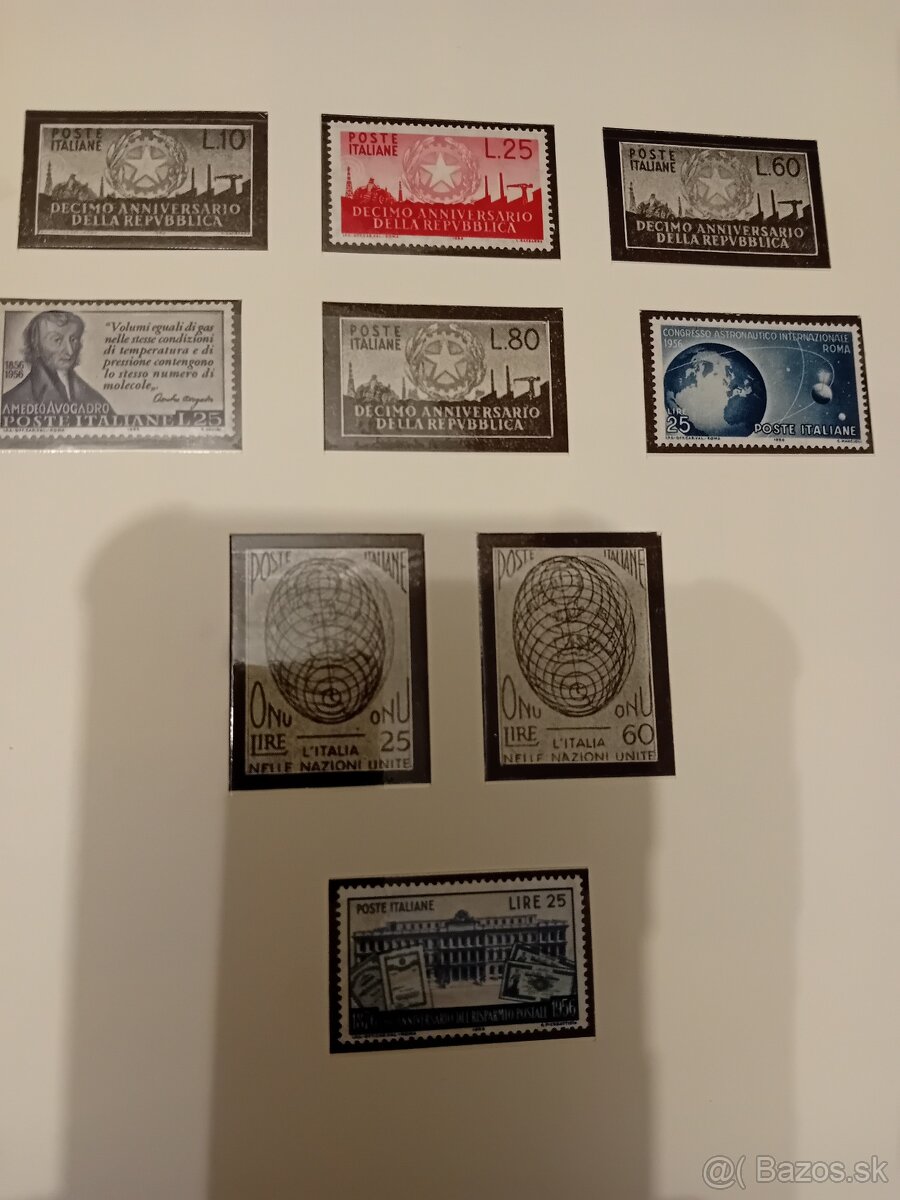 Známky Taliansko v albume - 7