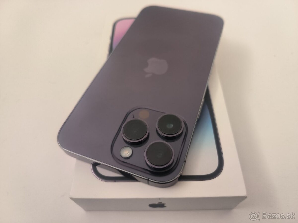 apple iphone 14 PRO MAX 1TB Purple / Batéria 86% - 7