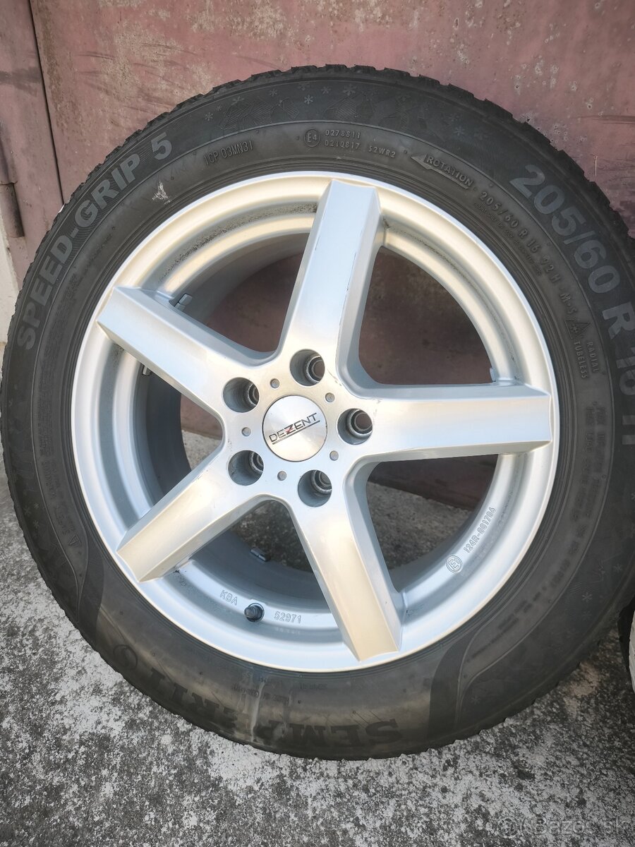 5x112,r16,Dezent,7J,et35 + možnosť pneu - 7