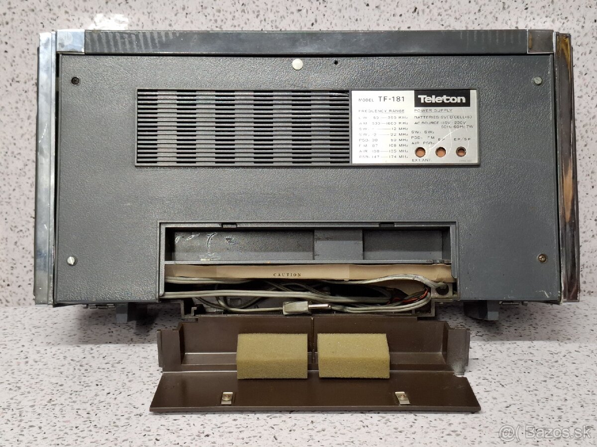 TELETON TF-181 》All Wave Monitor 》radio prijímač - 7