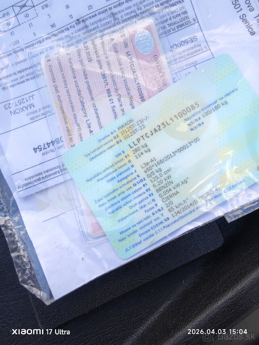 Skúter maxon ardour - 7