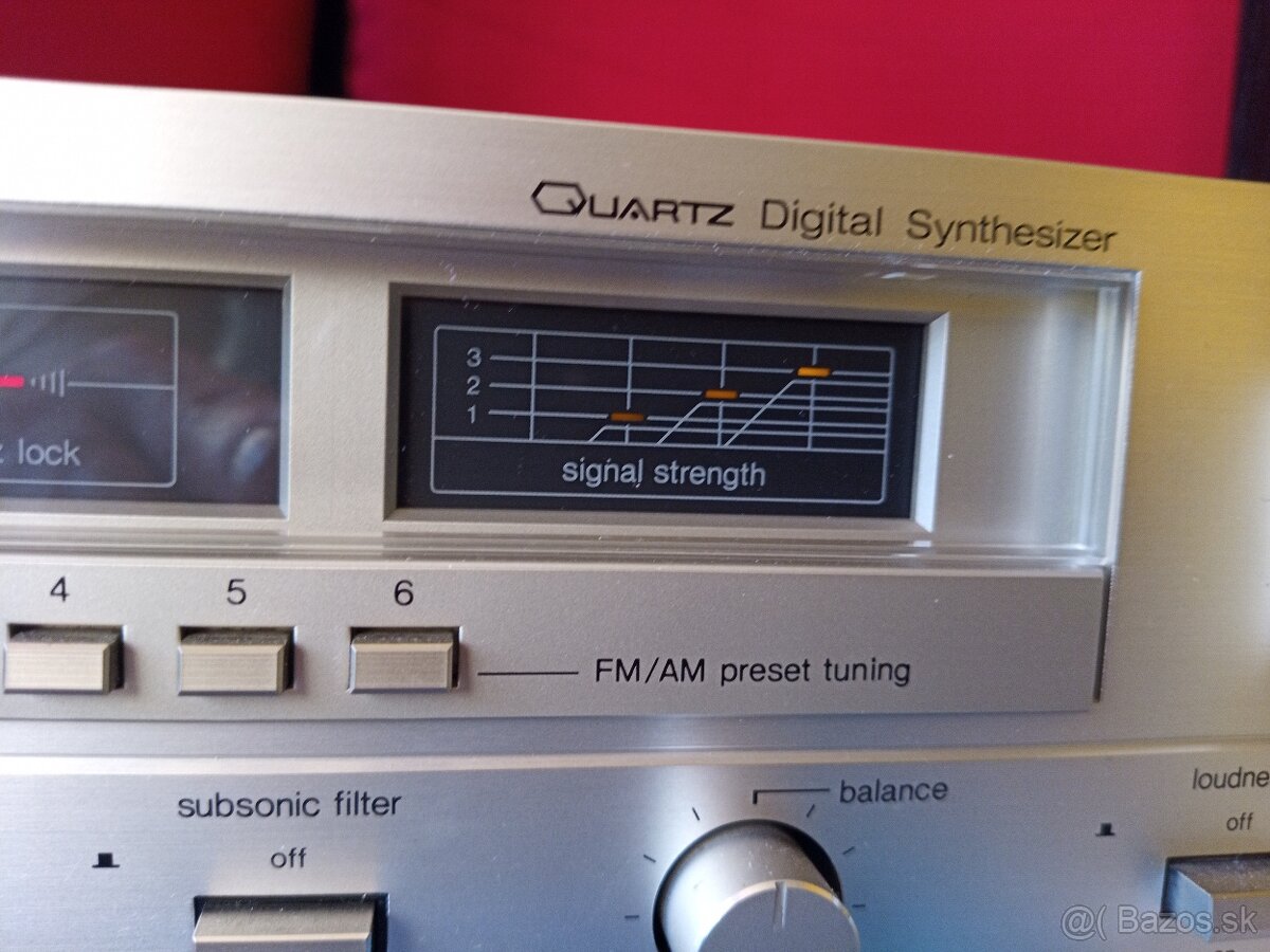 Technics Receiver SA -212 plus SANYO - 7