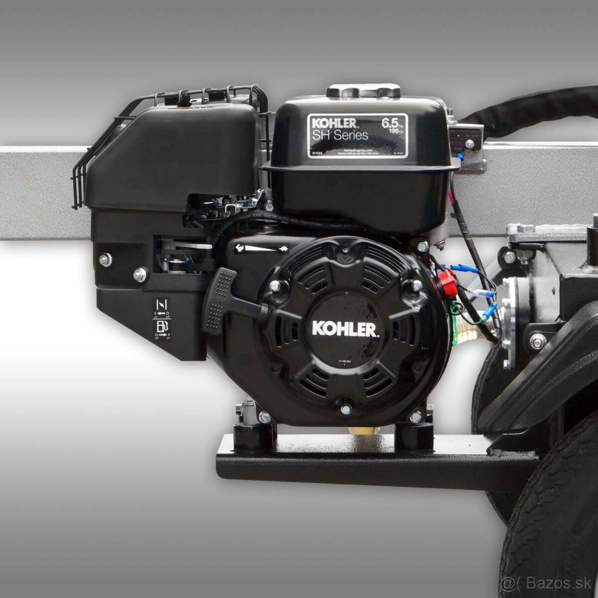 Jansen HS-22A62-V2, 22 t, 65 cm, benzinová štiepačka - 7