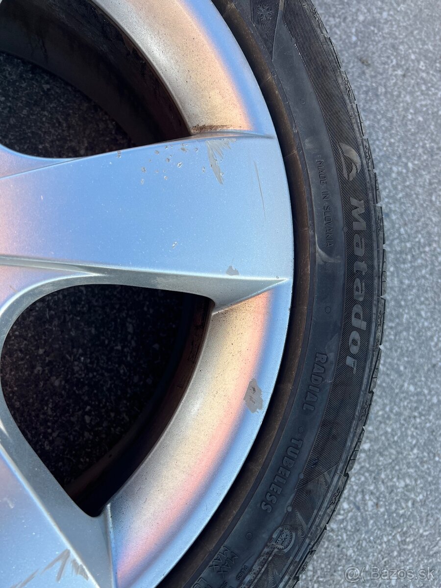 Skoda Octavia kolesa 225/45 R17 - 7