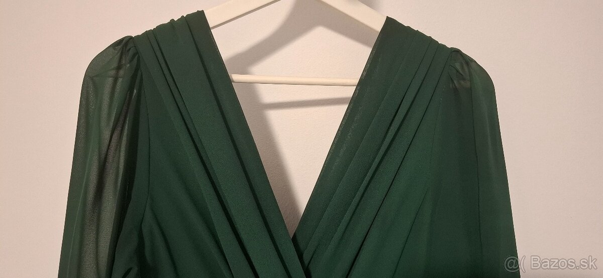 Spoločenské šaty zelené - 7