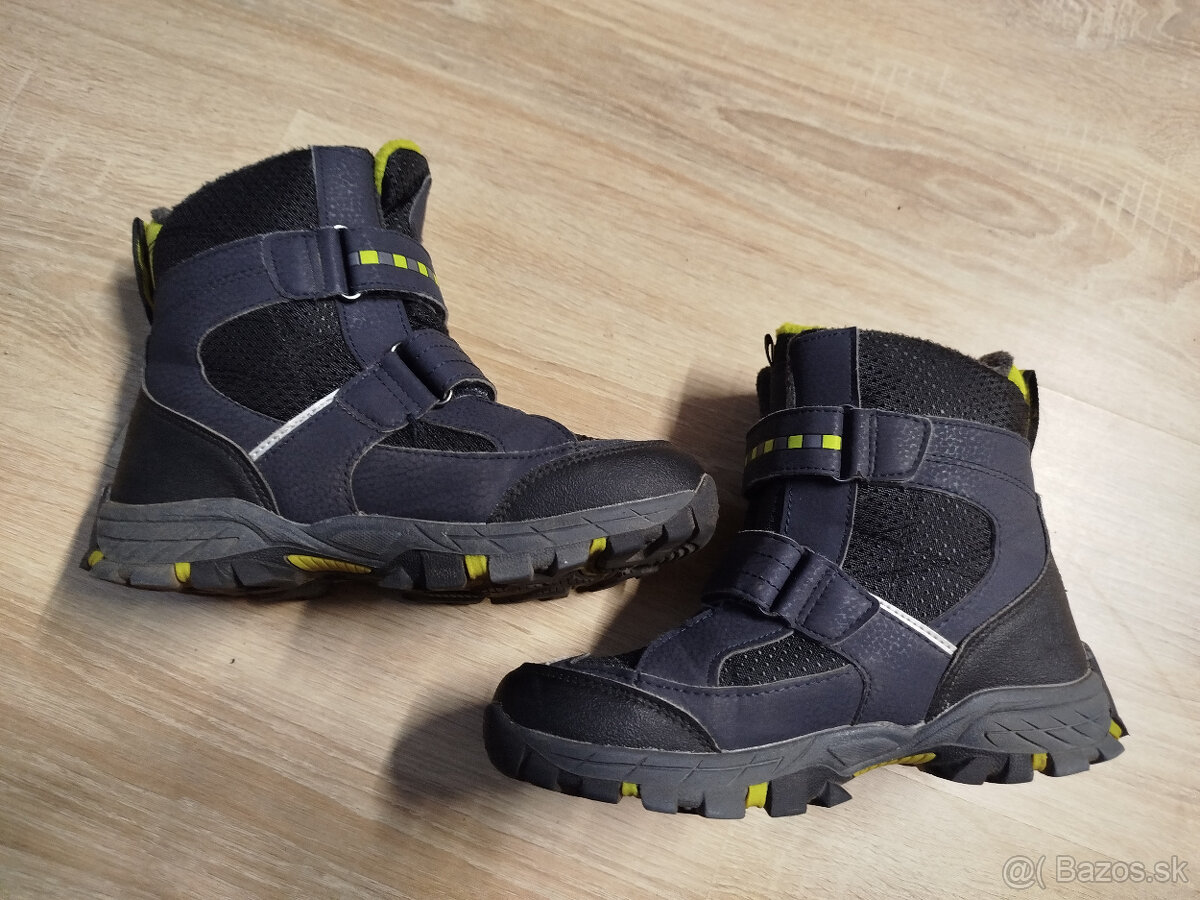 Chlapčenské čižmy na zimu č. 33 a č. 34 - 7