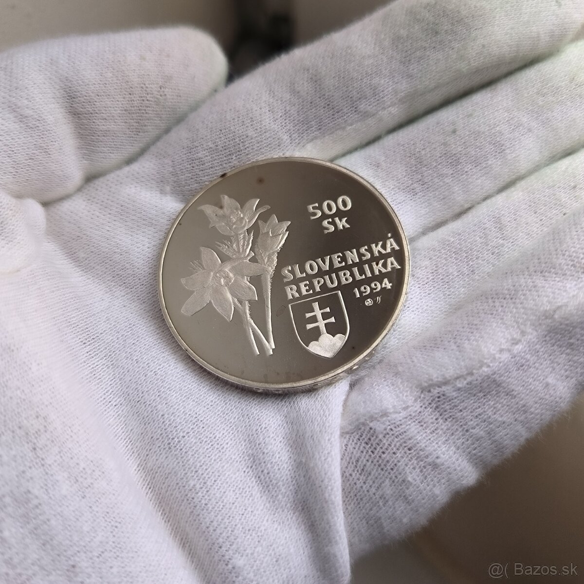 Strieborná minca 500 korún Slovenský Ráj PROOF - 7