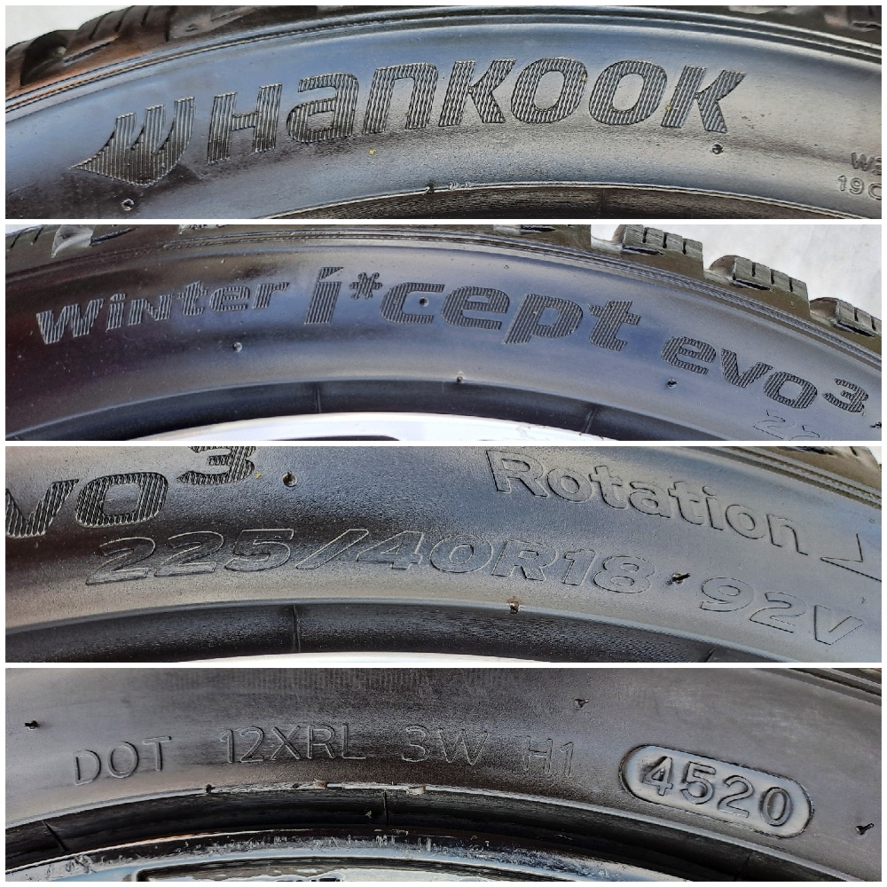 5x100 Dezent Tercept Evo 225/40R18 Zimné 6-8 mm - 7