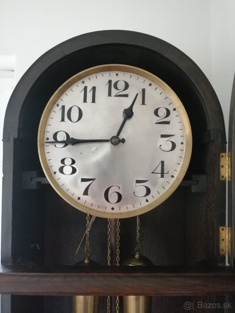 Podlahové hodiny s westminsterským zvonením 1924 - 7