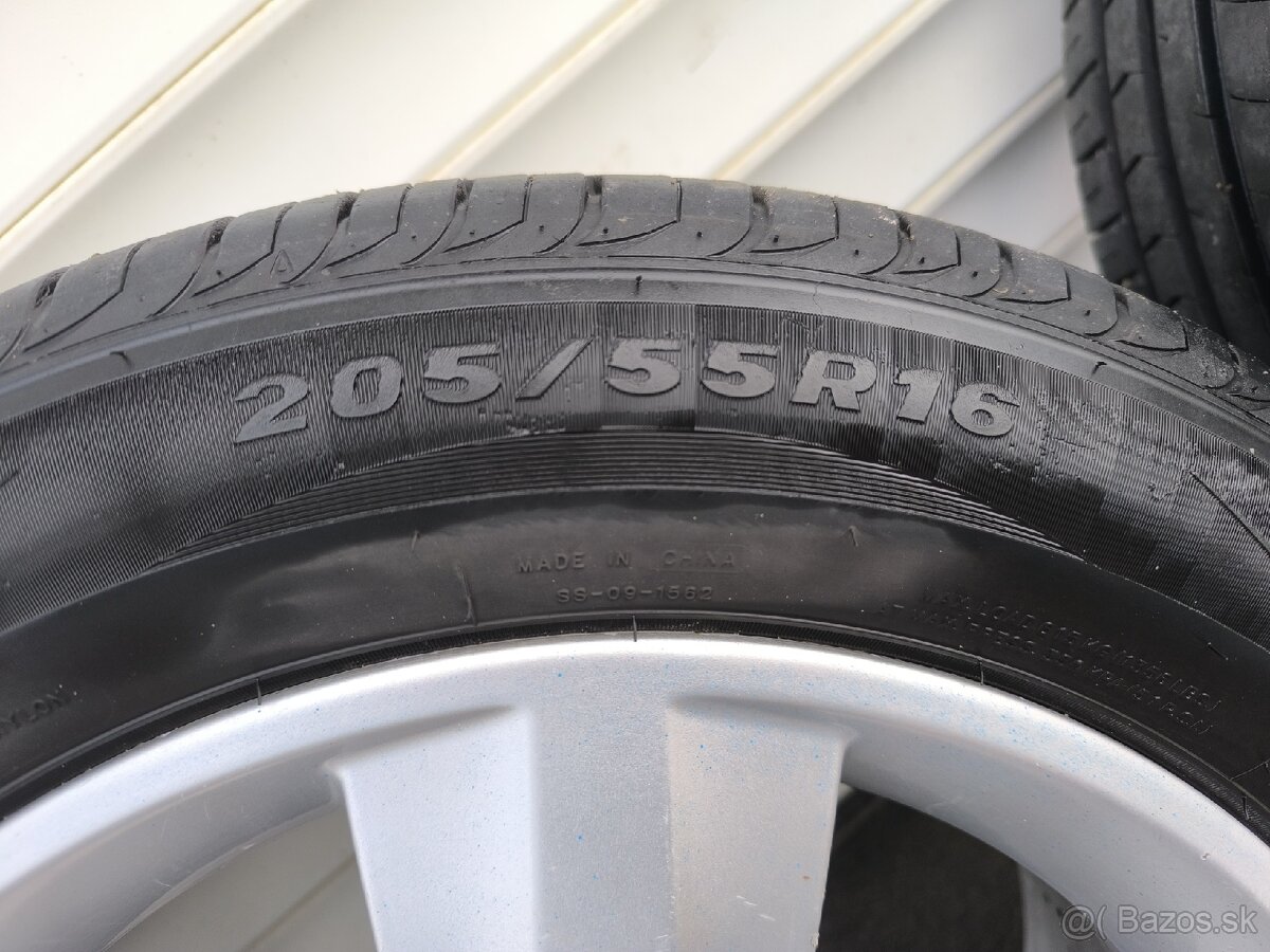 Elektróny 205/55r16 5x100 Letná sada - 7
