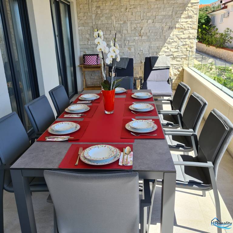 ☀Pag–Mandre(HR) – Apartmán v druhom rade 70m2 s výhľadom na - 7