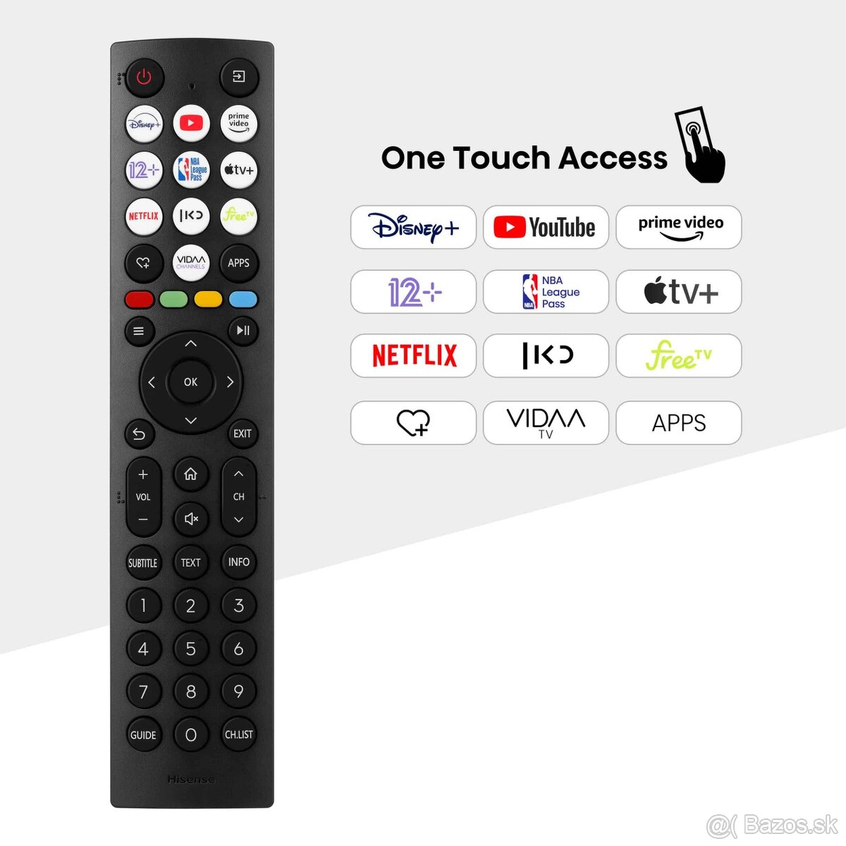 55-palcový (139 cm) QLED 4K SMART TV HISENSE 55E7NQ - 7