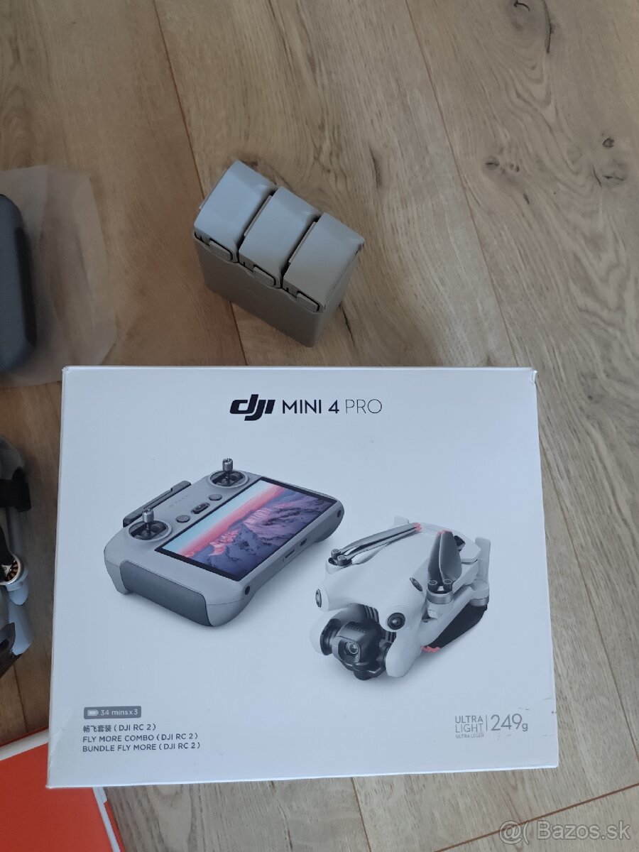 Dji mini 4 pro v fly more combo setu + príslušenstvo - 7