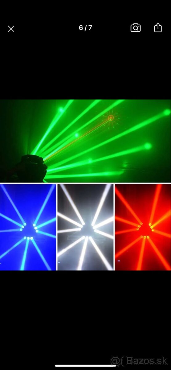 Preám nový centrálny svetelný efekt s WIFi DMX. - 7