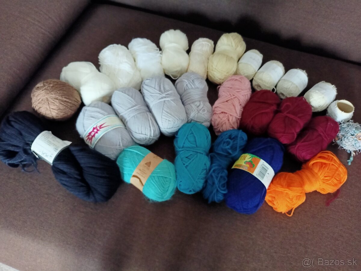 Vlna na pletenie + ihlice - 7