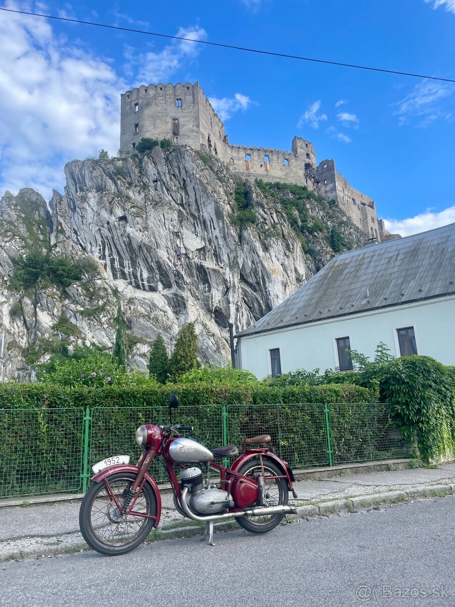 jawa perak 350 povodny autenticky stav s tp - 7