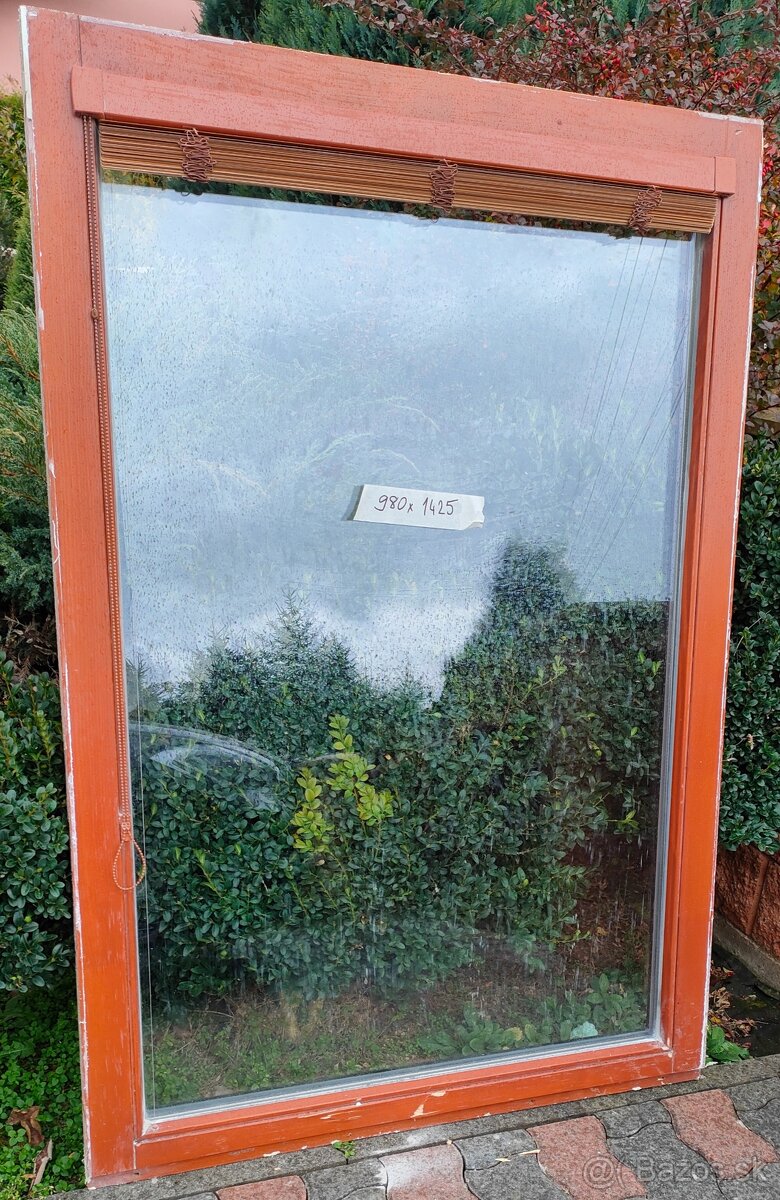 okna 2sklá a dvere balk. euro-rámy použité - 7