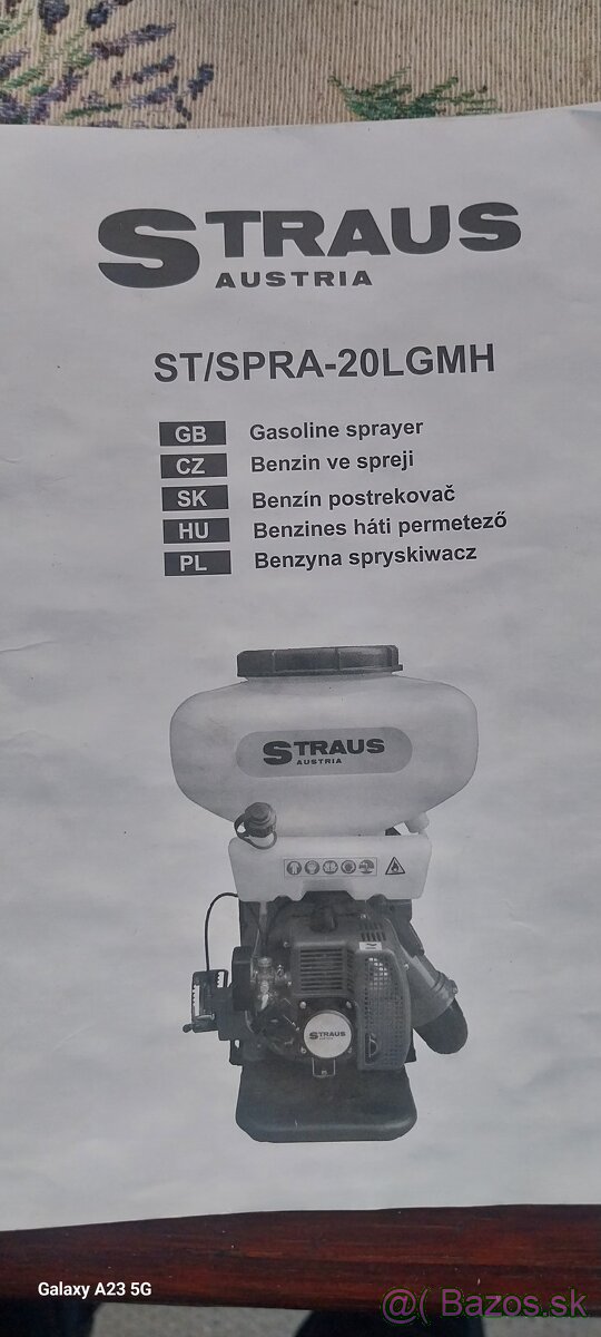 Sraus austria clhrbtovy rozprasovac - 7