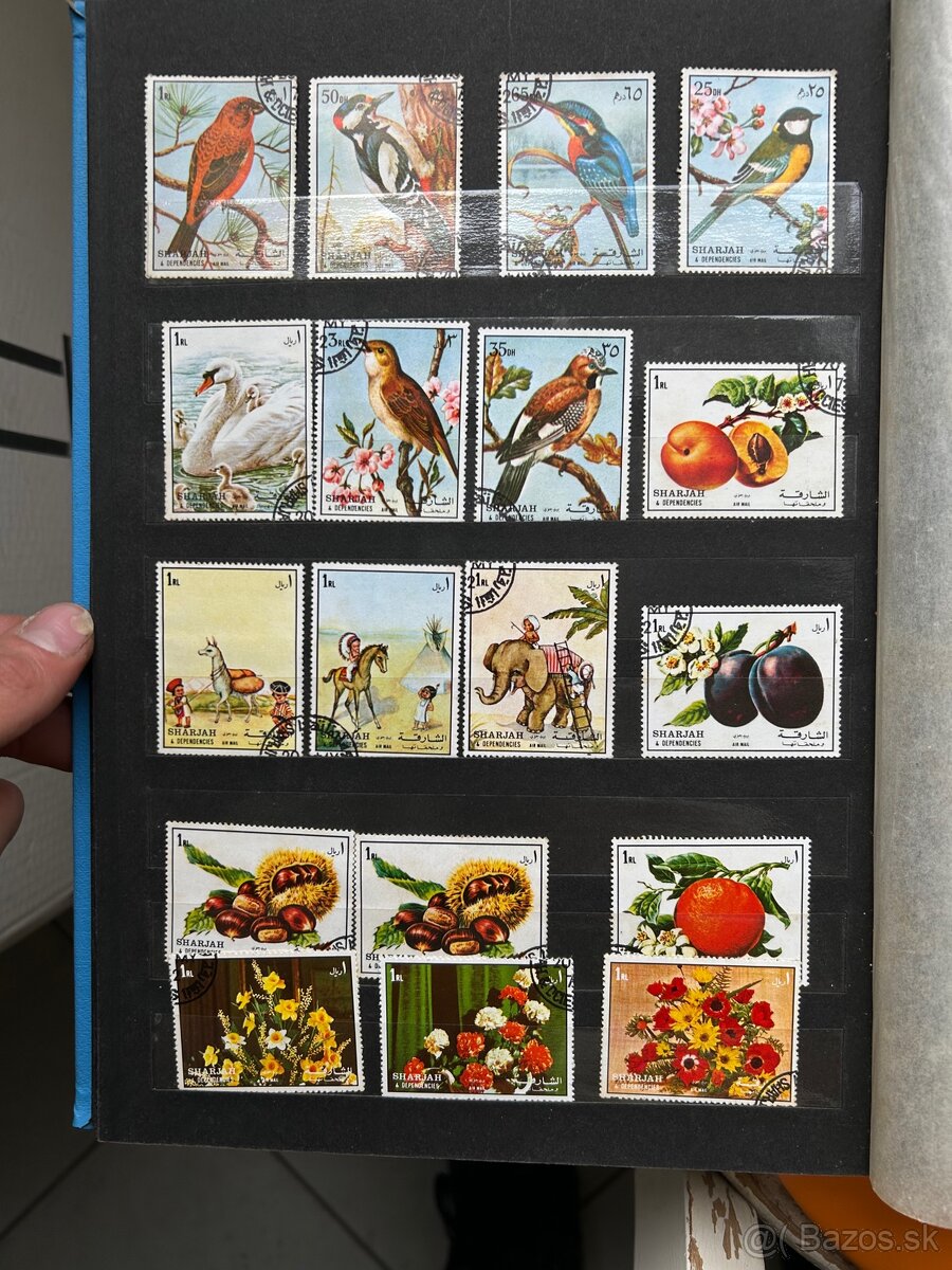 Staré poštové znamky 70-80 roky - 7