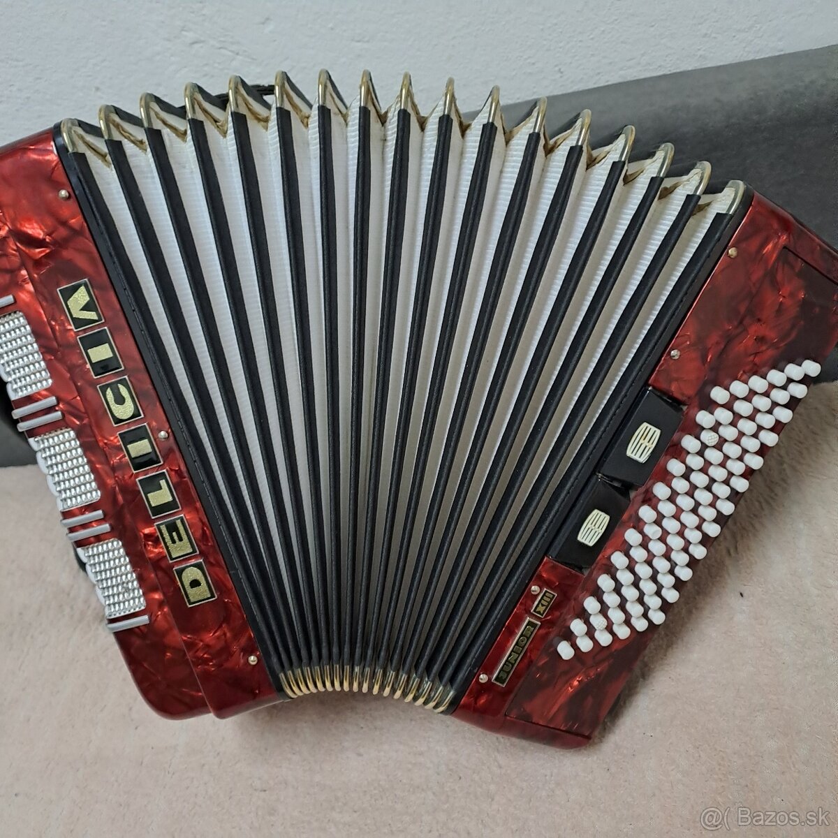 Harmonika Delicia Junior XIII 72 basová - 7