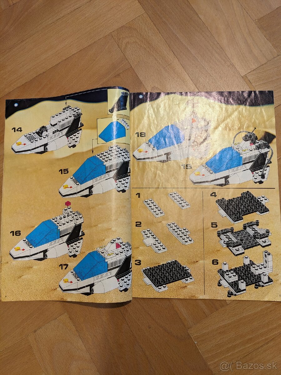 Lego 6783 Classic Space Sonar Transmitting Cruiser - 7