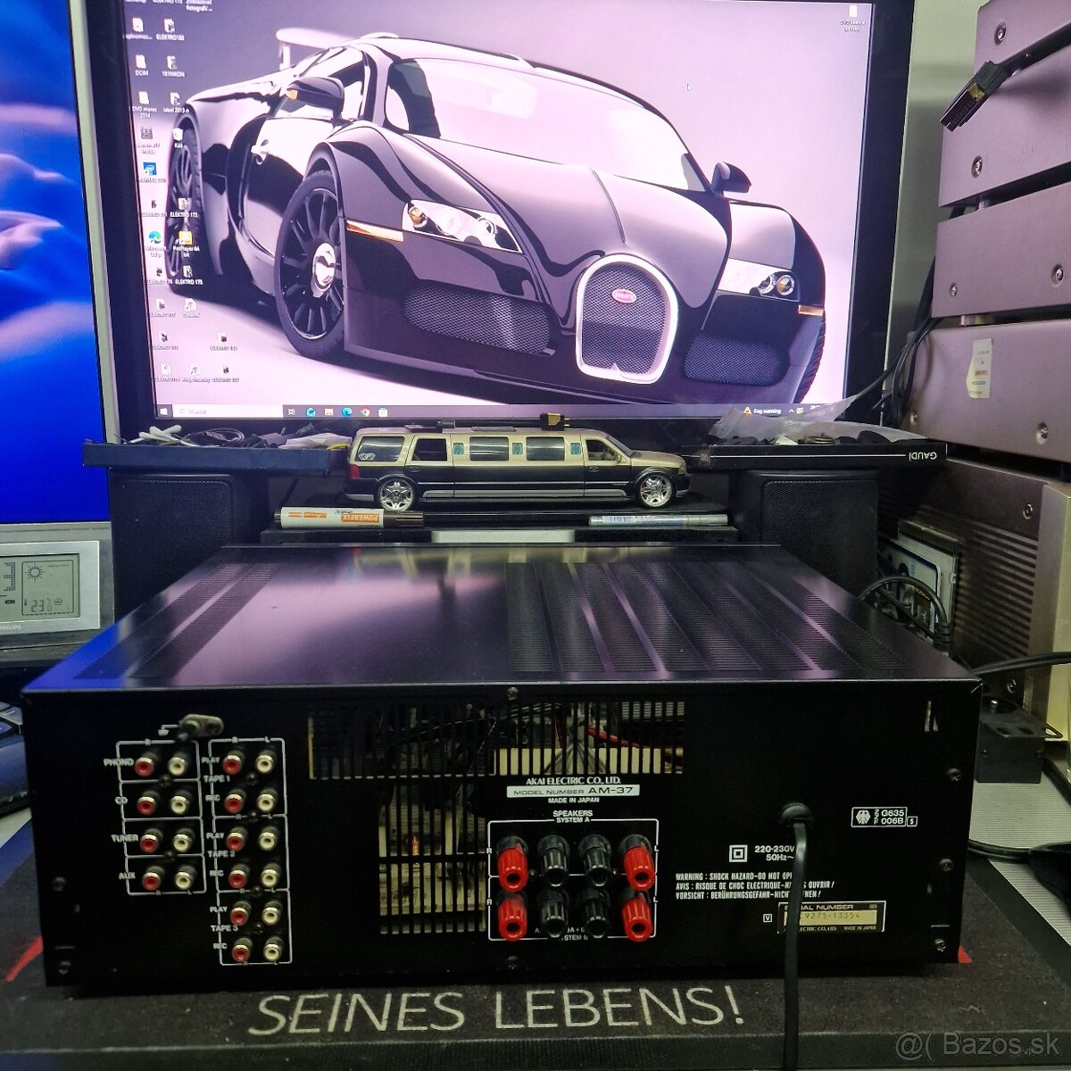 AKAI AM-37...ntegrovaný stereo zosilovač... - 7