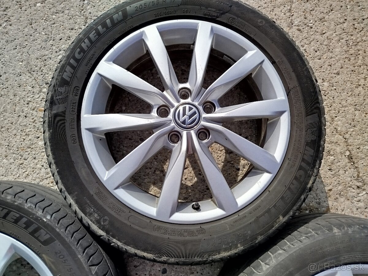 Originálne elektróny VW R17 5x112 (model Dijon) - 7