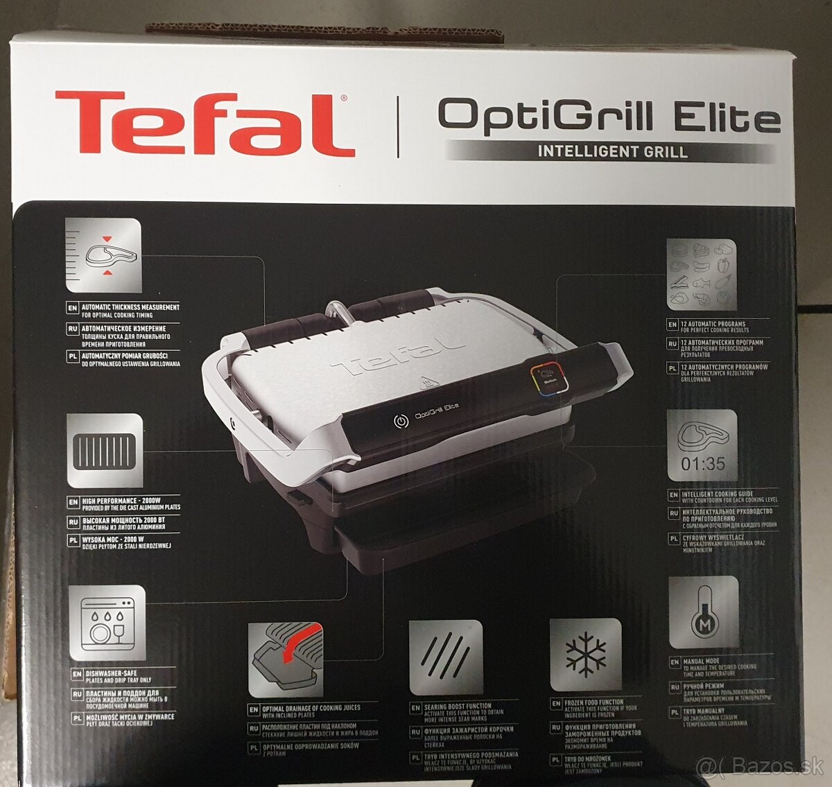 Tefal Optigrill Elite GC750D30 - 7