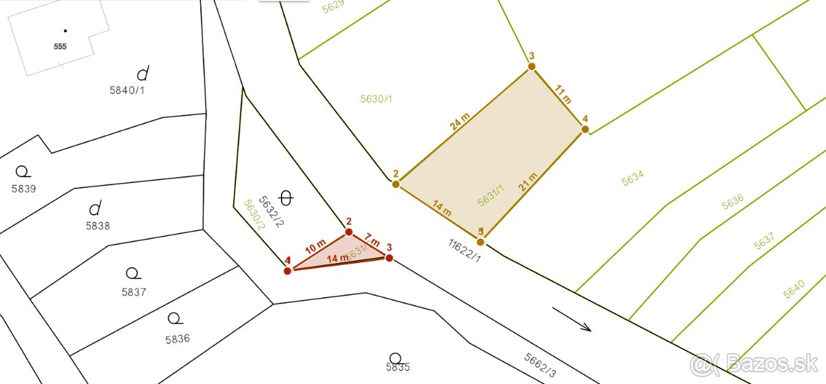 Predáme slnečný pozemok cez ktorý preteká potok 306m2 - 7