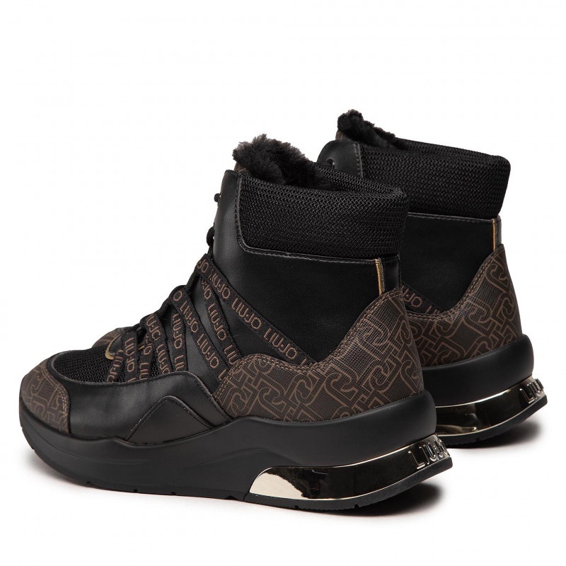 Sneakersy Liu Jo členkové zateplené kožušinkou veľkosť 37 - 7