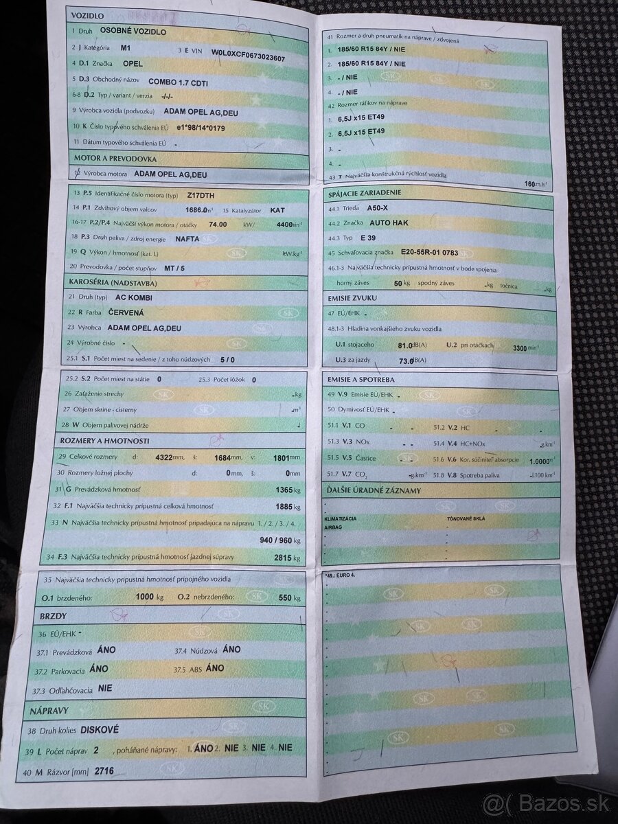 Opel Combo 1.7 cdti - 7