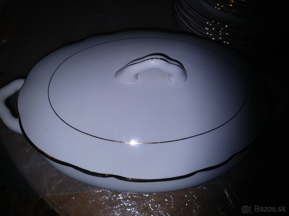 Talianska starožitna obedova súprava - 7