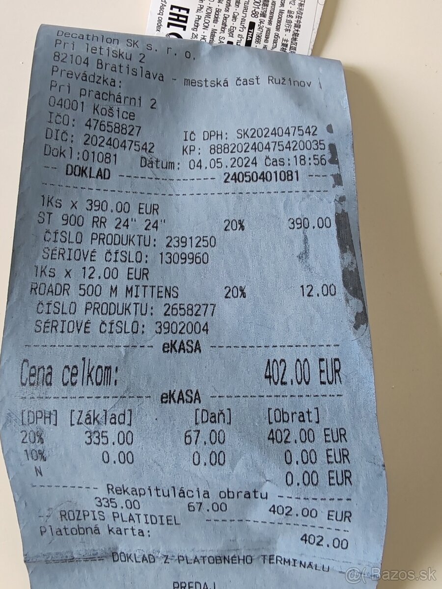 Predám skoro nový horský bicykel junior - 7